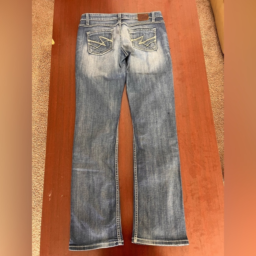 BKE Women's Boot Cut Jeans - Classic Blue - Picture 4 of 9